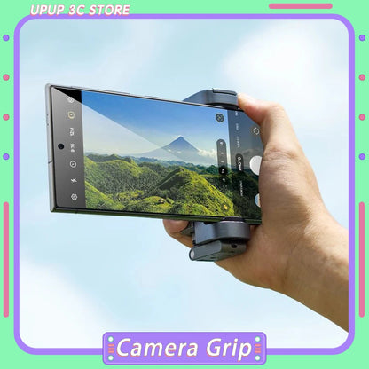 TELESIN Phone Camera Selfie Grip Handle Holder Bluetooth-Compatible Remote Control Adapter Grip Selfie Phone Stand Device Custom