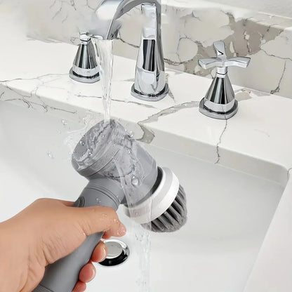 Xiaomi 6-in-1 Electric Cleaning Brush Home Appliances Wireless Electric Floor Scrubber Replaceable Brush Head Bathroom Kitchen